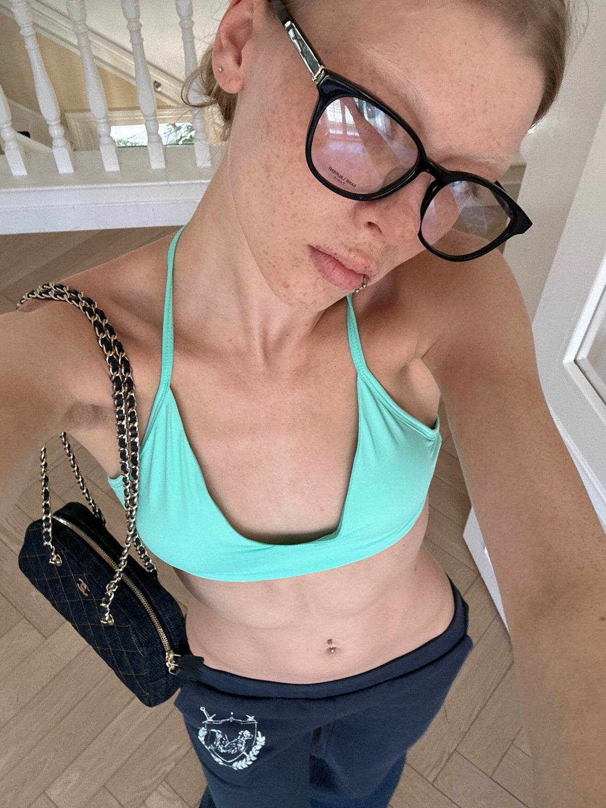 V-Neck Halter Top (3color)