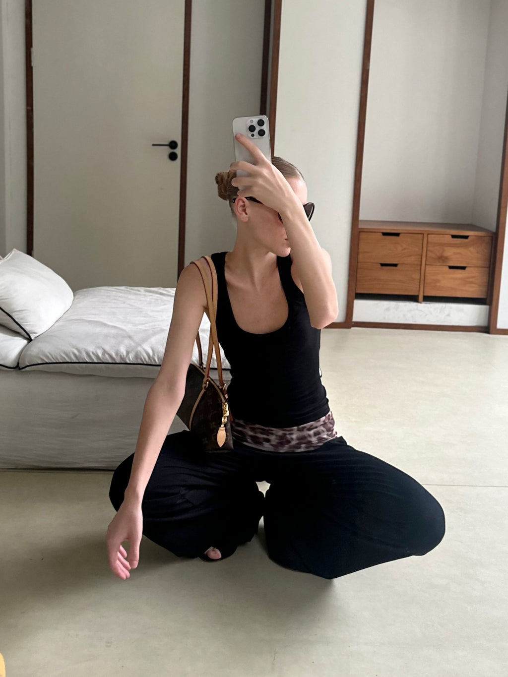 Leopard Relaxed Wide Pants