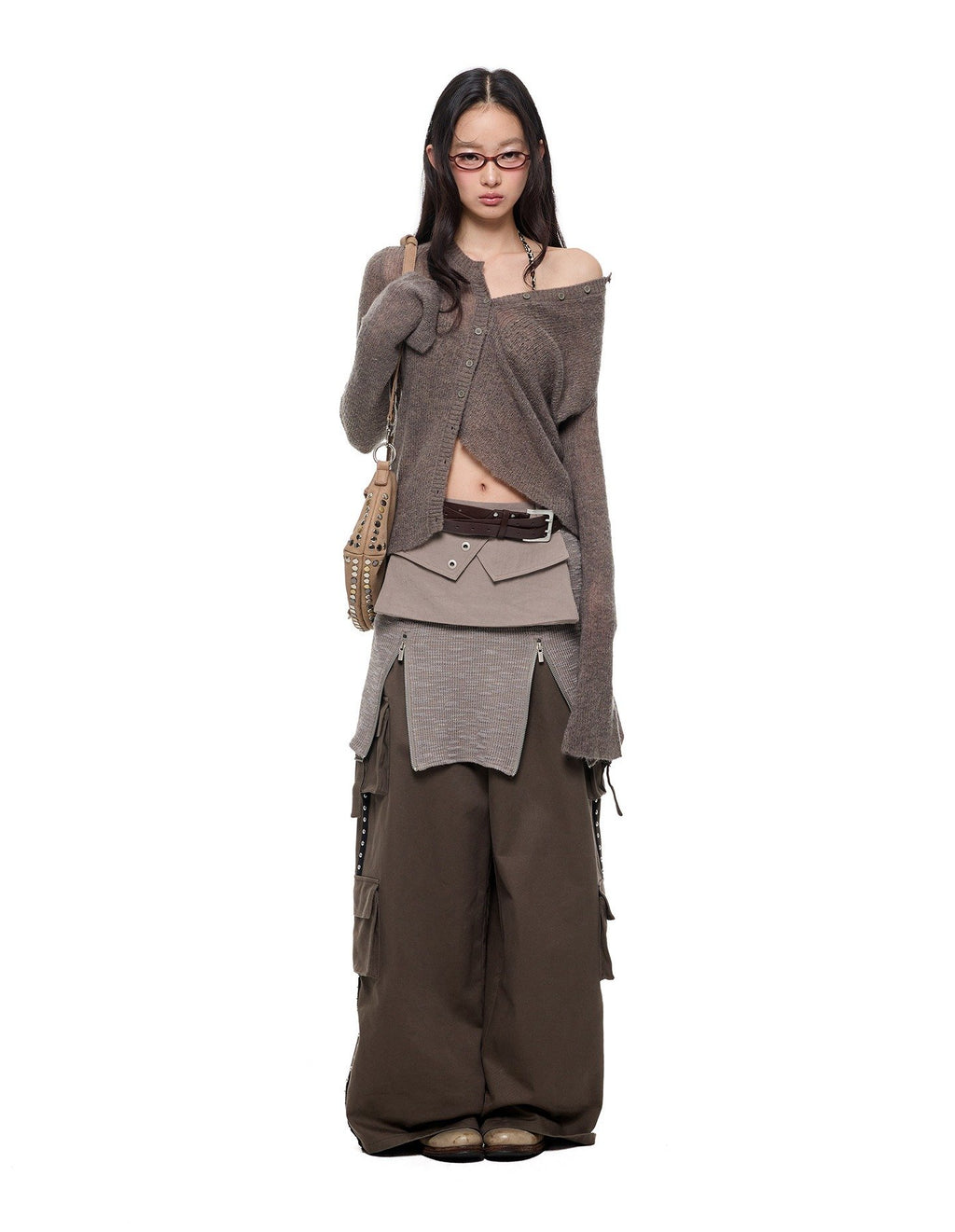 Soft Knit Mohair Cardigan (4color)
