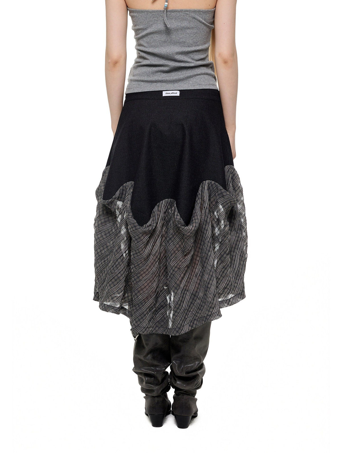 Patchwork Wave Skirt