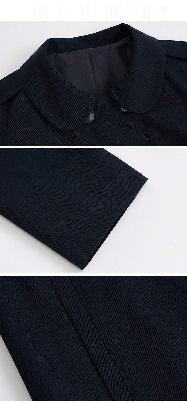 Navy Panel Double Jacket