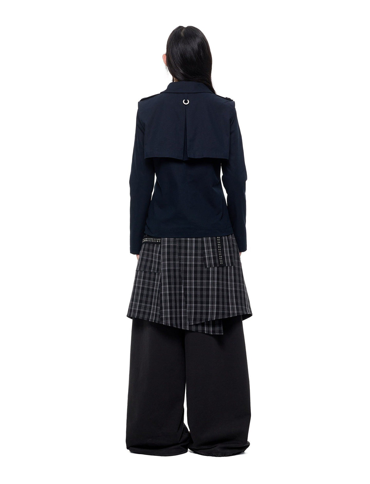Navy Panel Double Jacket