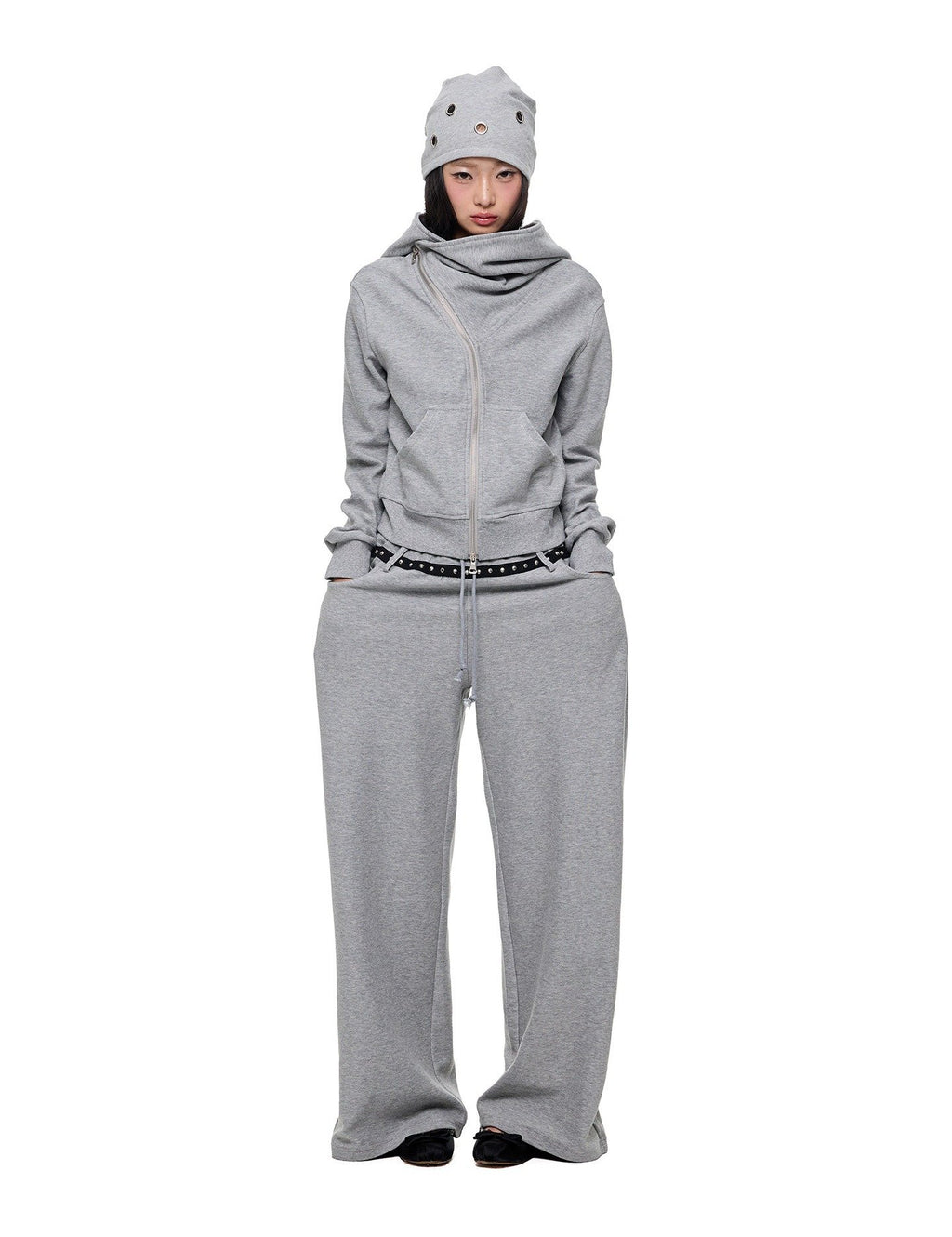 Washed Drape Hoodie & Pants (3color)