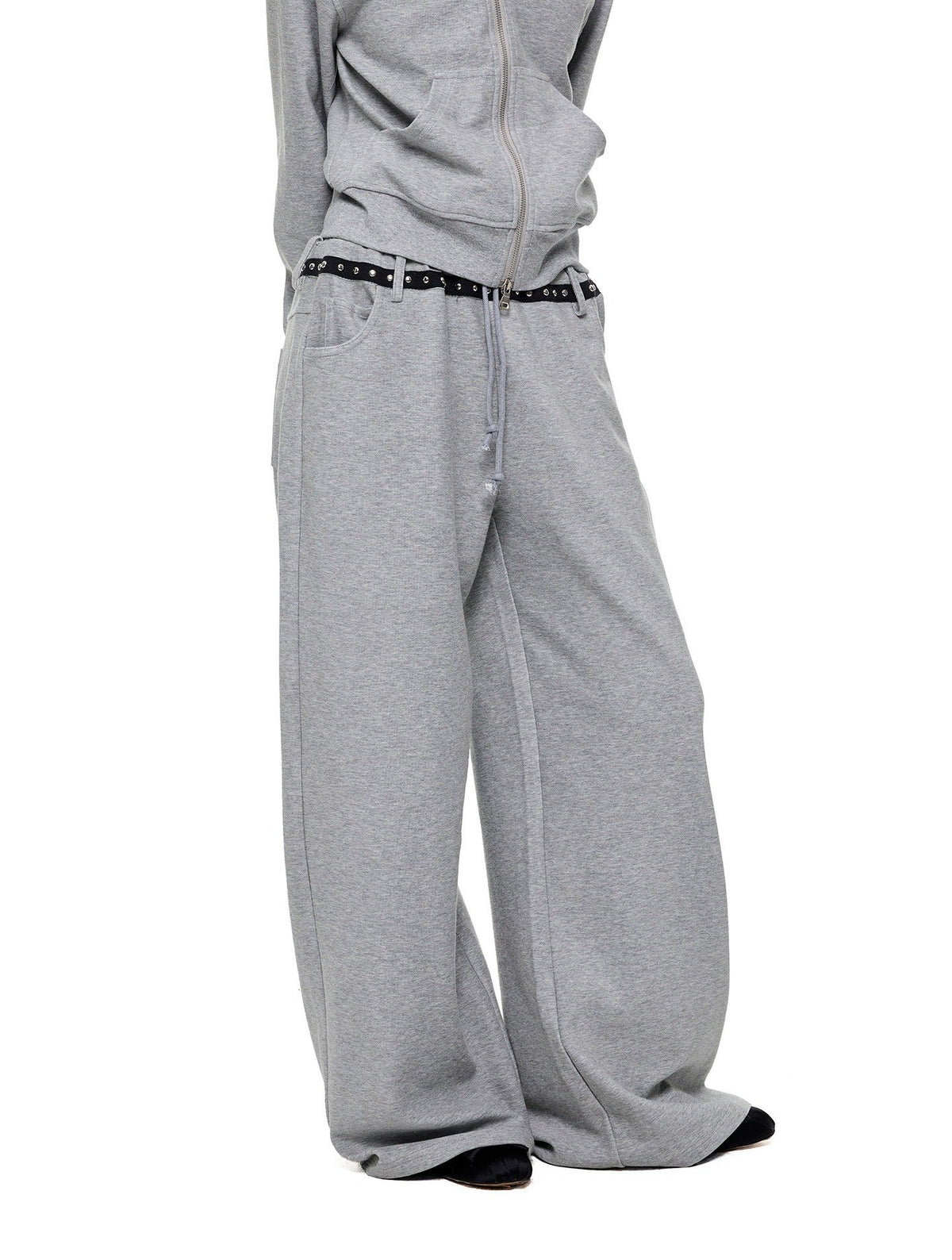 Washed Drape Hoodie & Pants (3color)