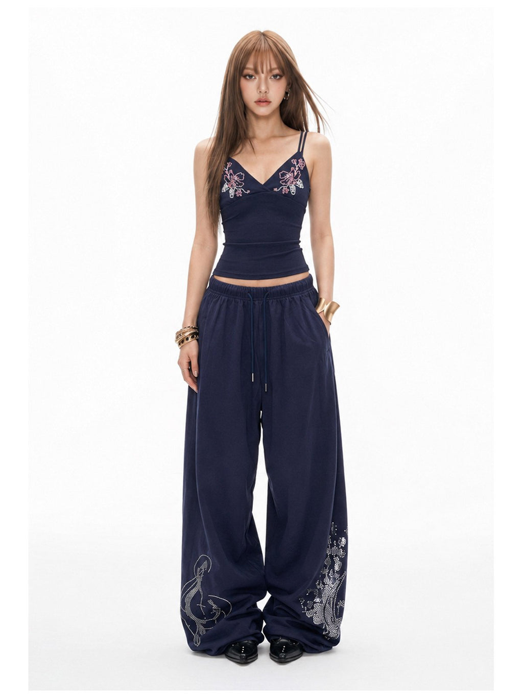 Crystal Wave Wide Pants