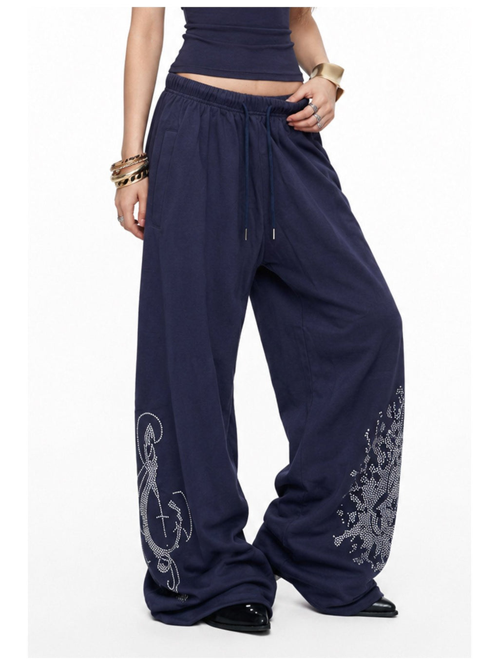 Crystal Wave Wide Pants