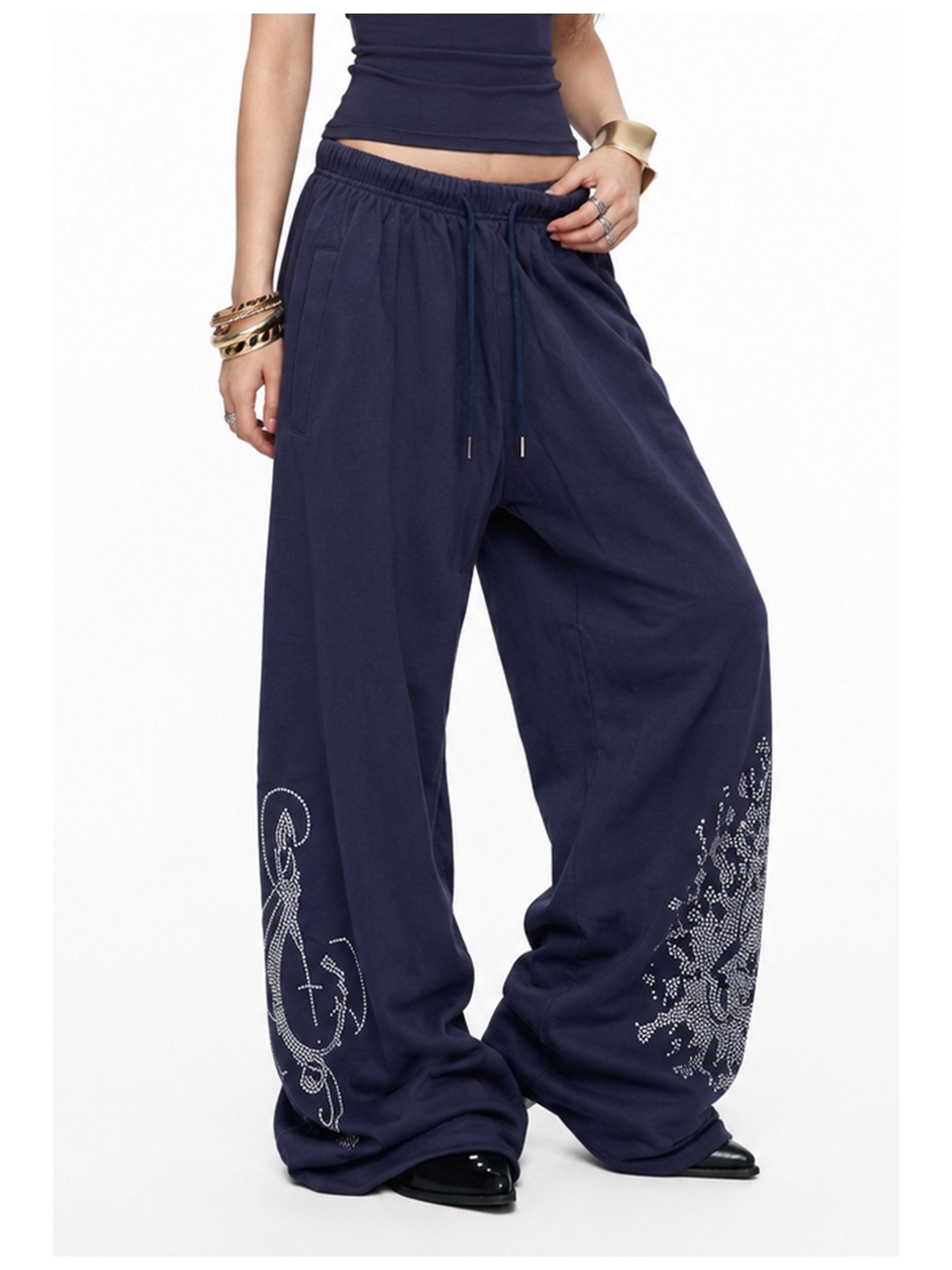 Crystal Wave Wide Pants