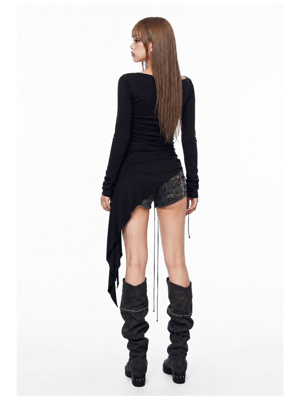 Darklace Tie-Up Top