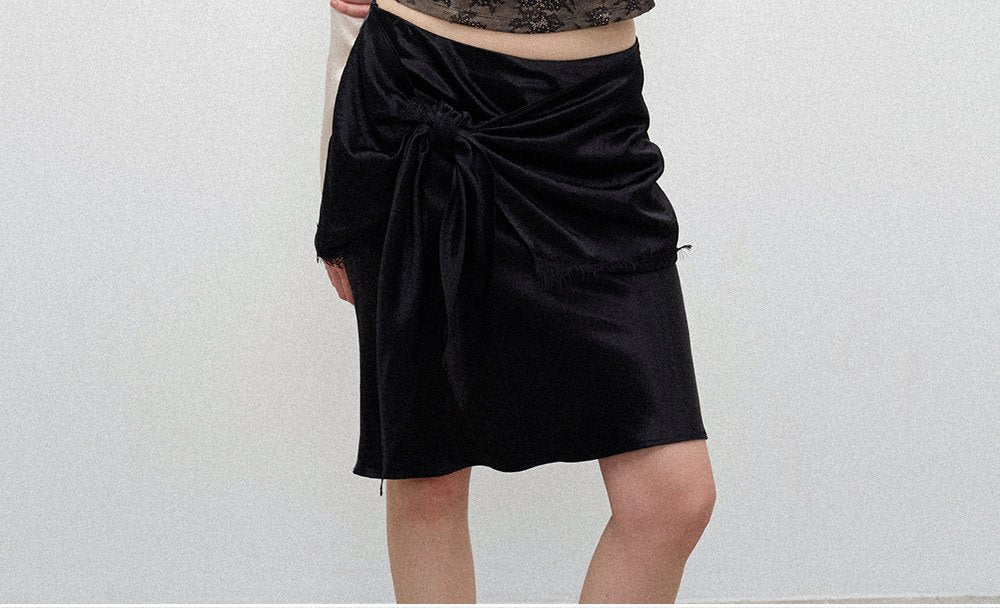 Acetate Lace V-Neck Blouse