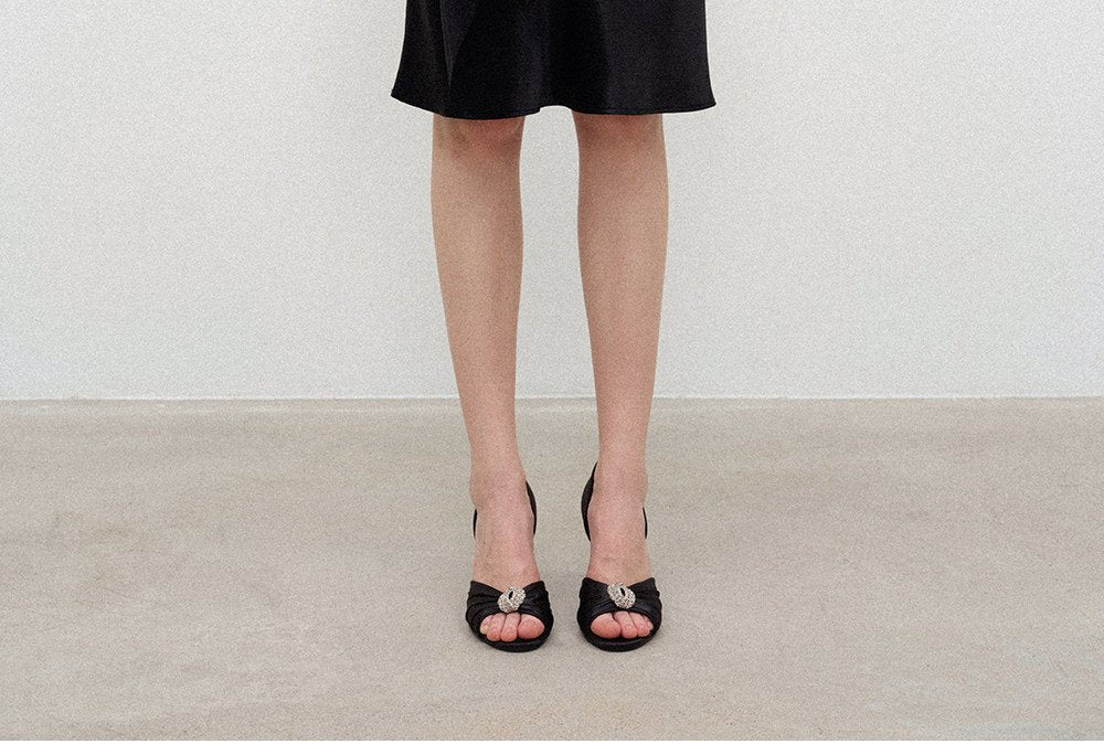 Acetate Wrap Mini Skirt