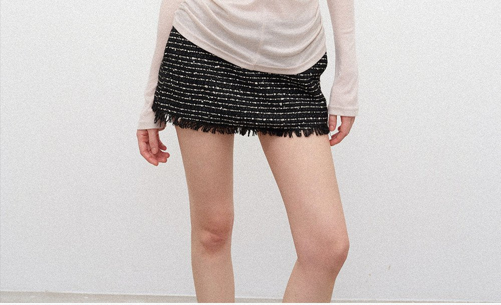 Lace Cutout Tailored Top