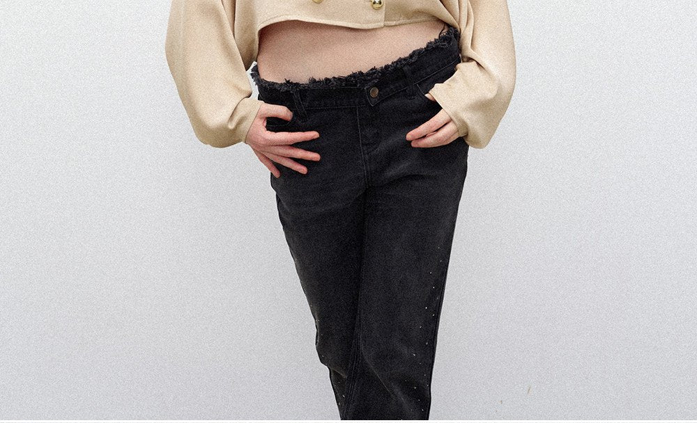 Champagne Satin Batwing Top