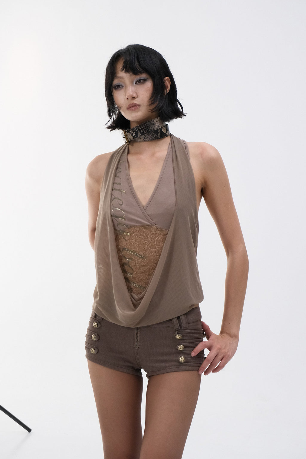 Spicy Edge Button Shorts