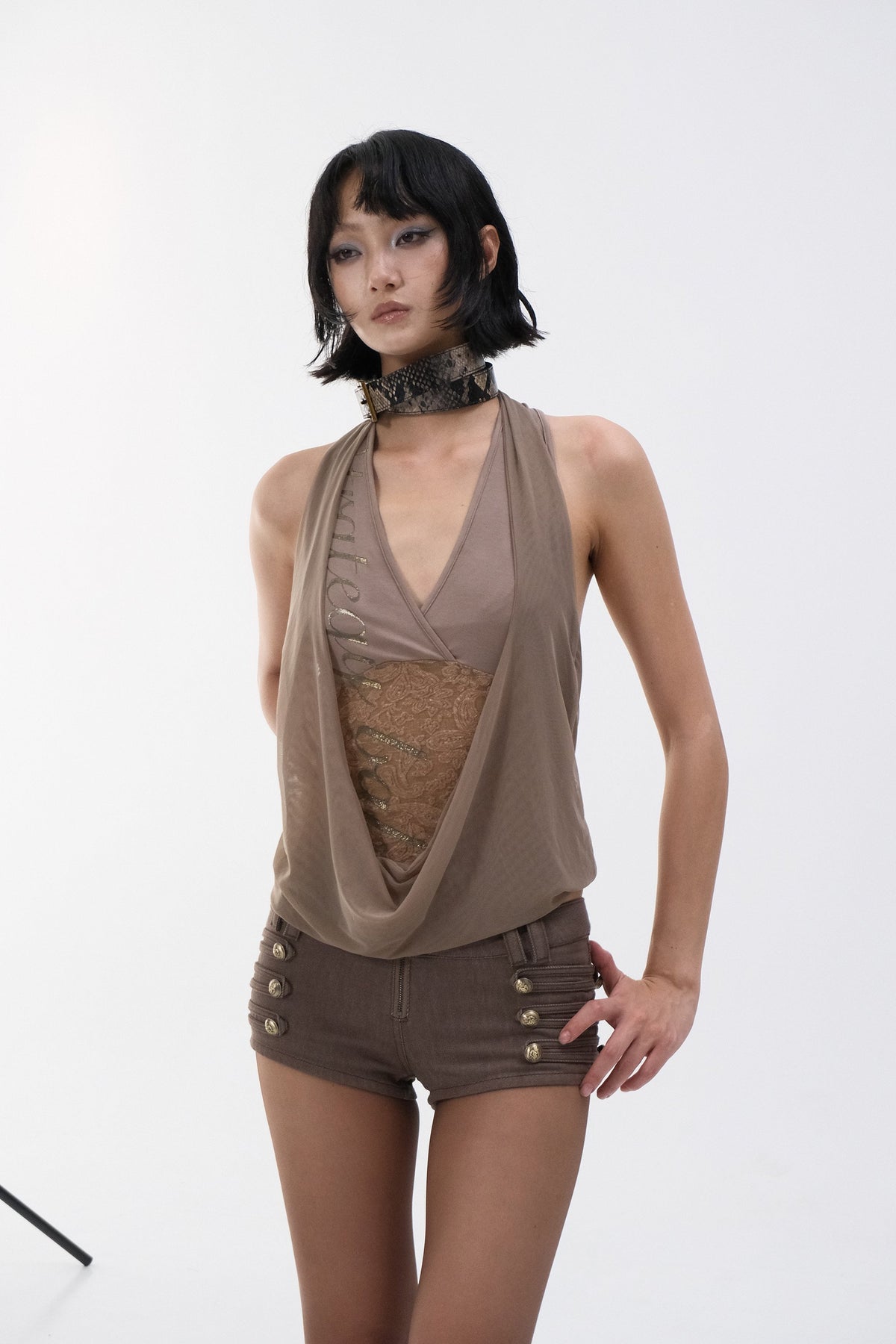 Spicy Edge Button Shorts