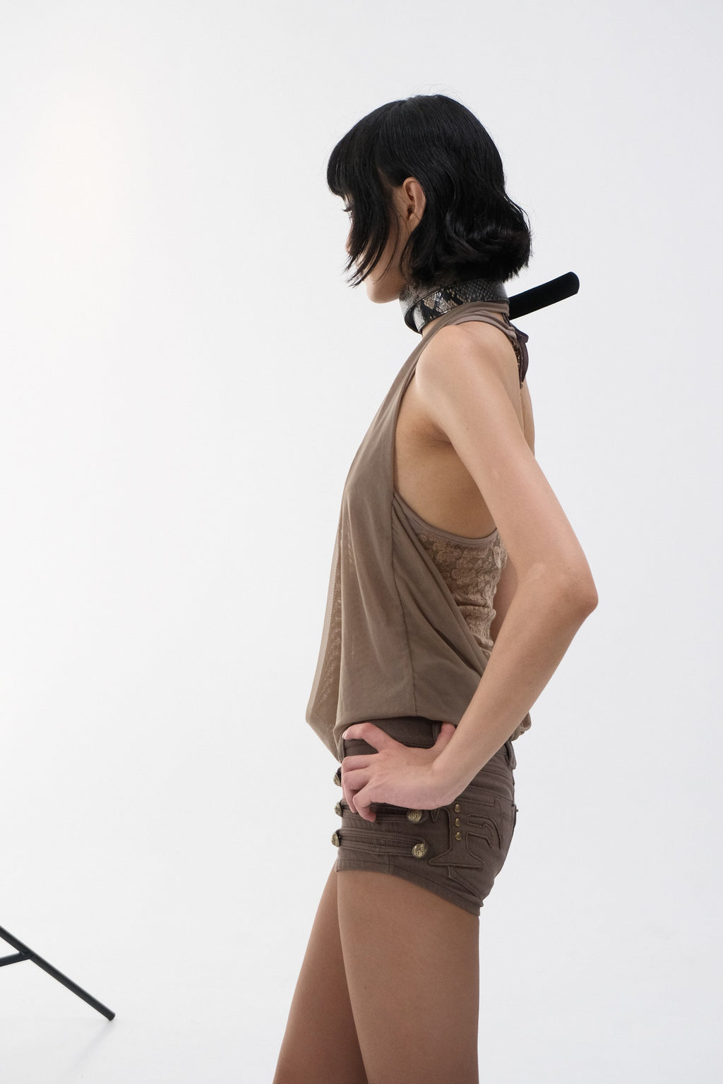 Spicy Edge Button Shorts