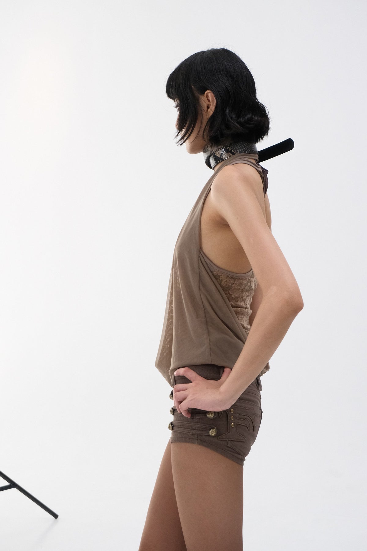 Spicy Edge Button Shorts