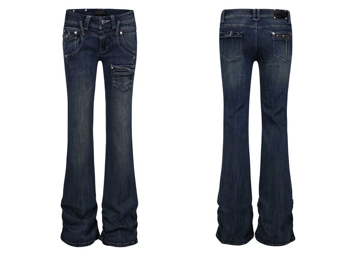 Fade Chain Denim Pants