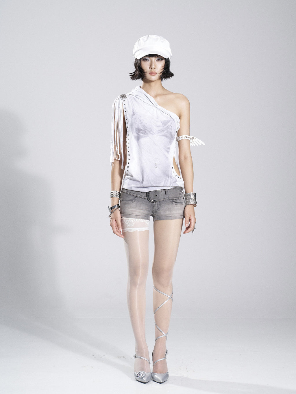 Tassel Stud Top (2color)