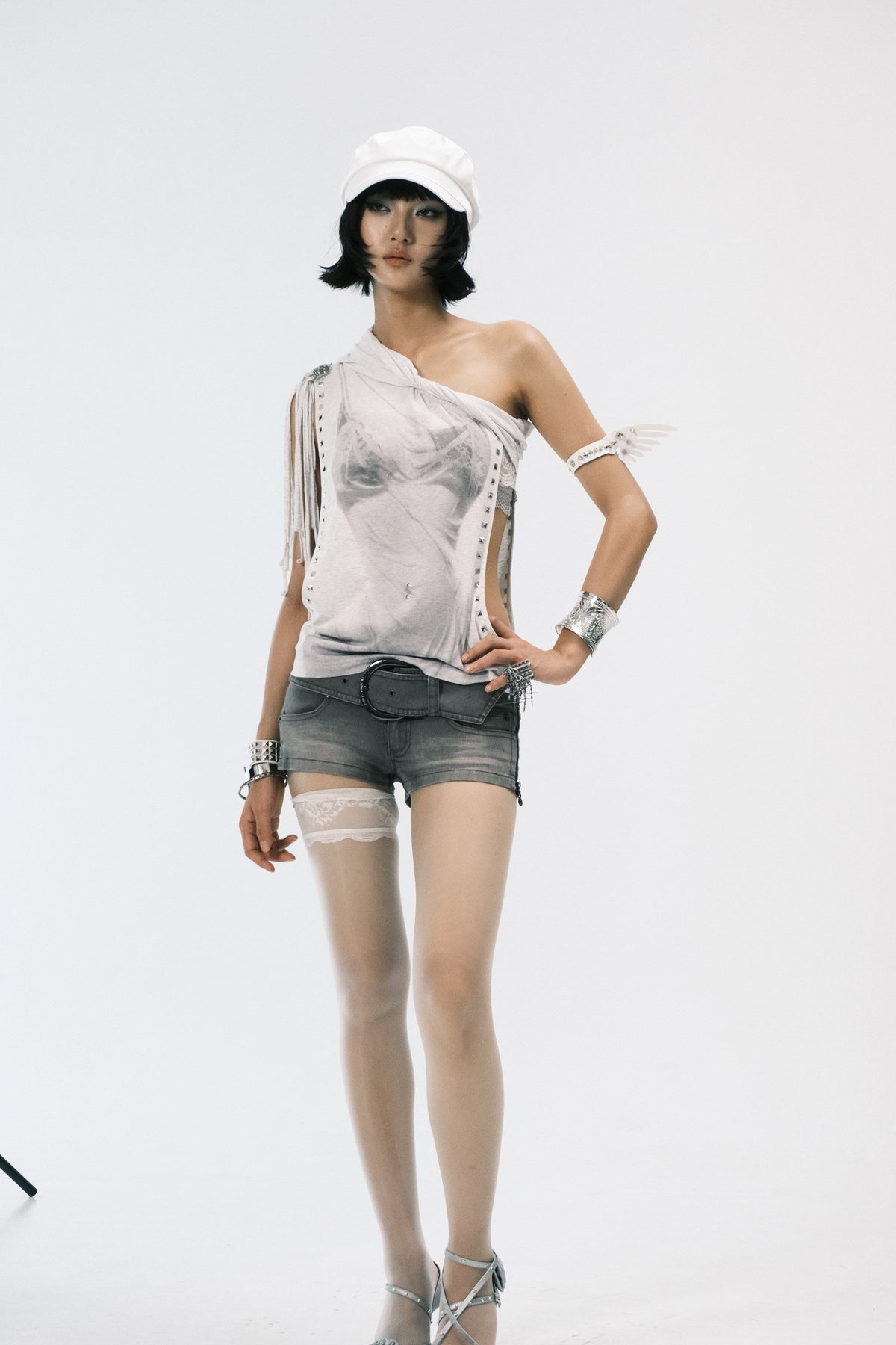 Tassel Stud Top (2color)