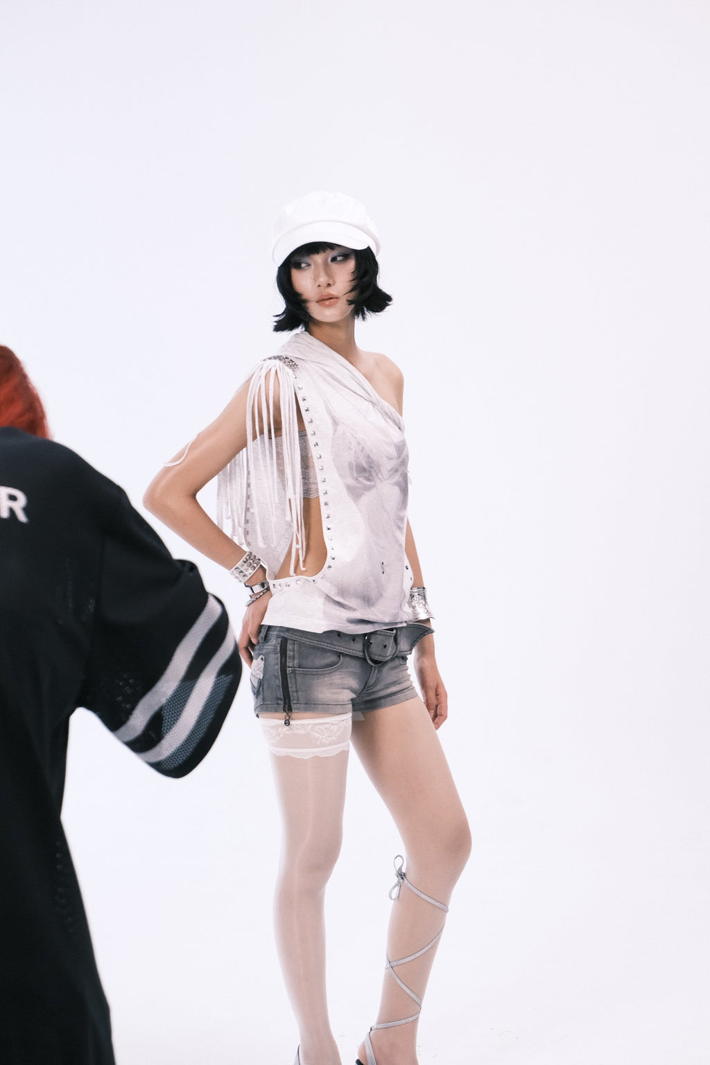 Tassel Stud Top (2color)