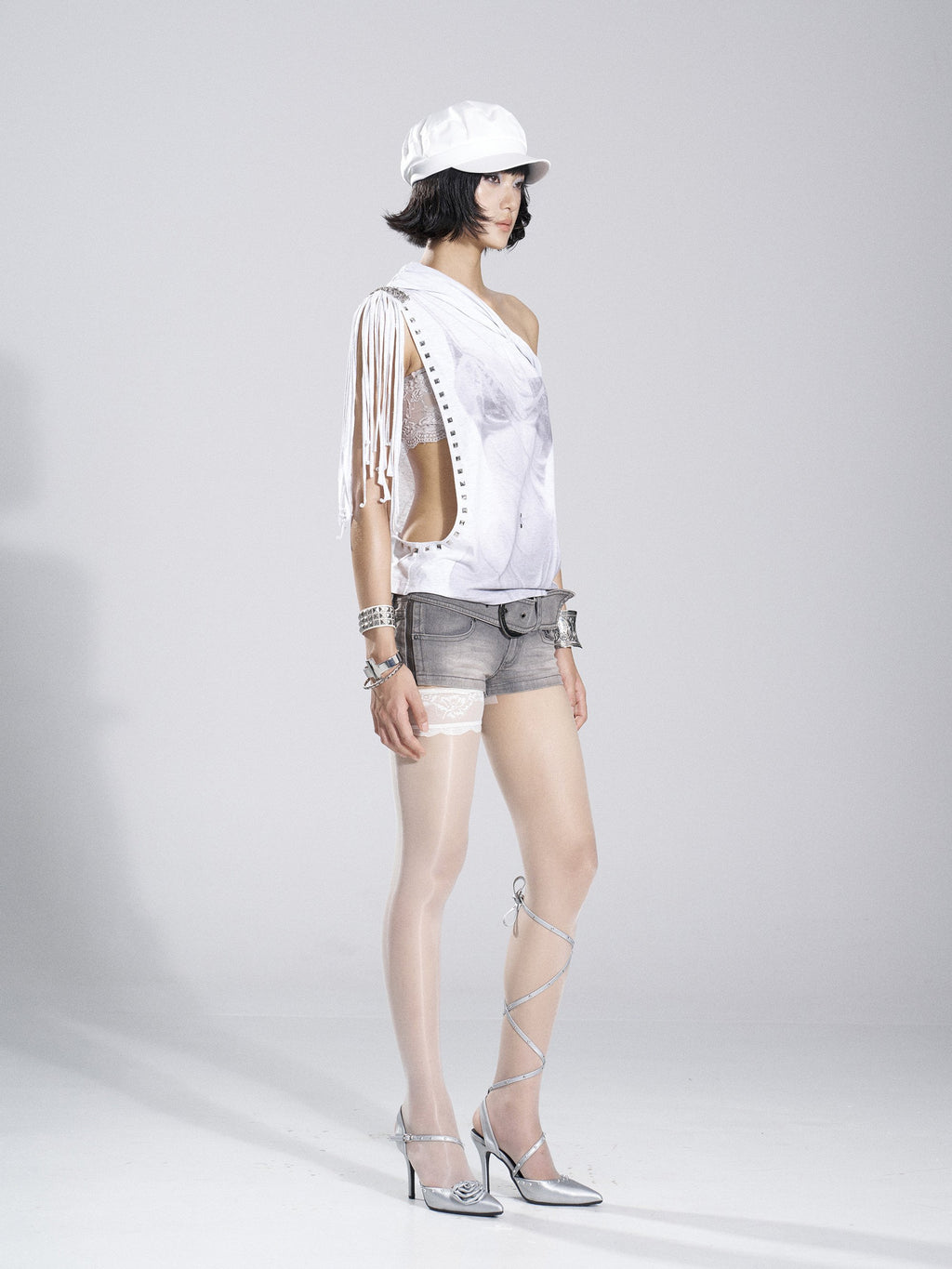 Tassel Stud Top (2color)