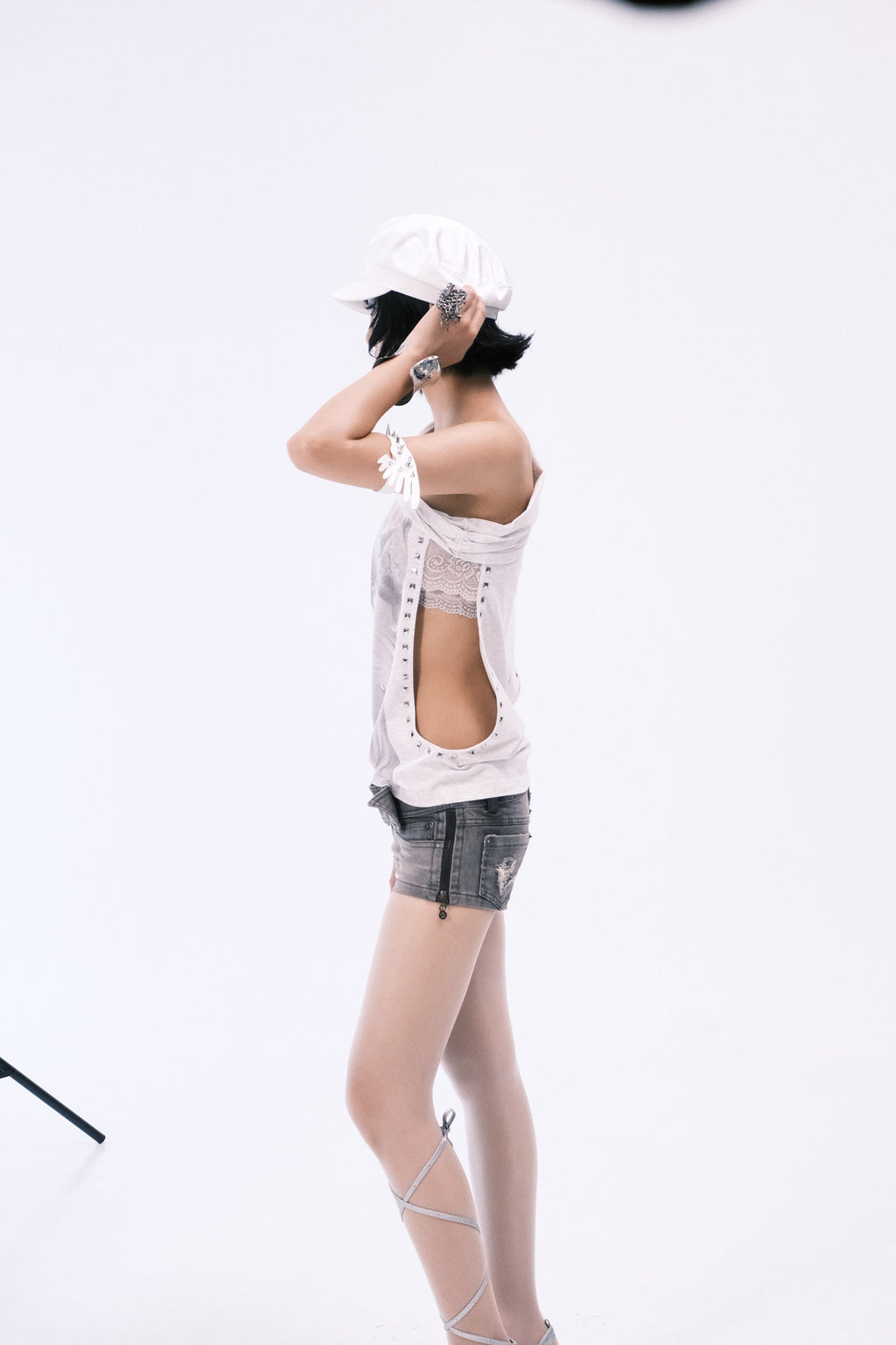 Tassel Stud Top (2color)