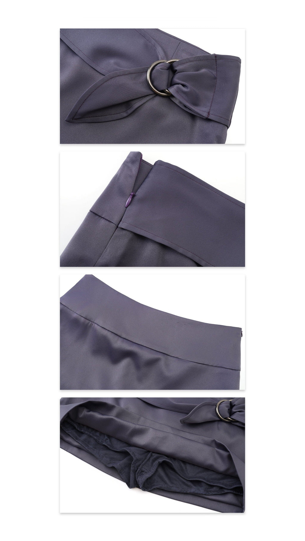 Dusk Ring Wrap Mini Skirt