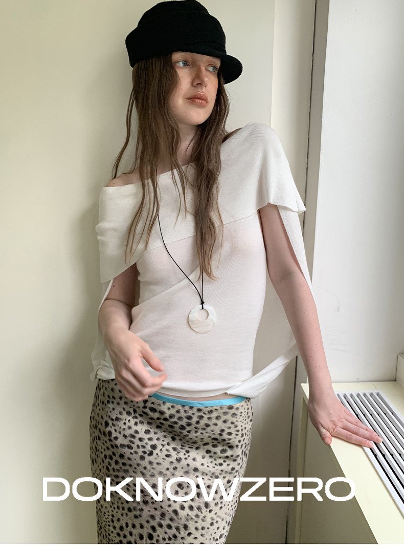 Laceveil Knit Top