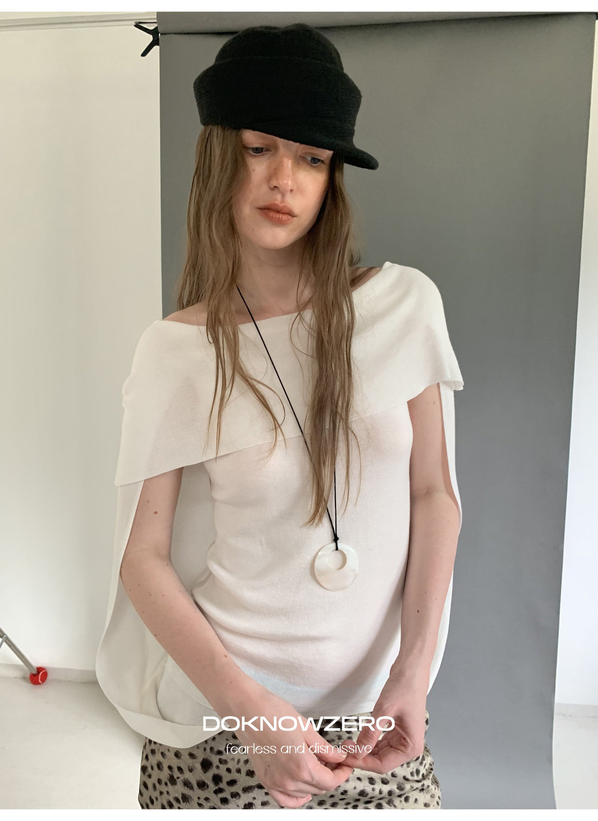 Laceveil Knit Top