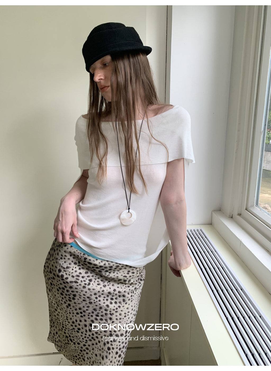 Laceveil Knit Top