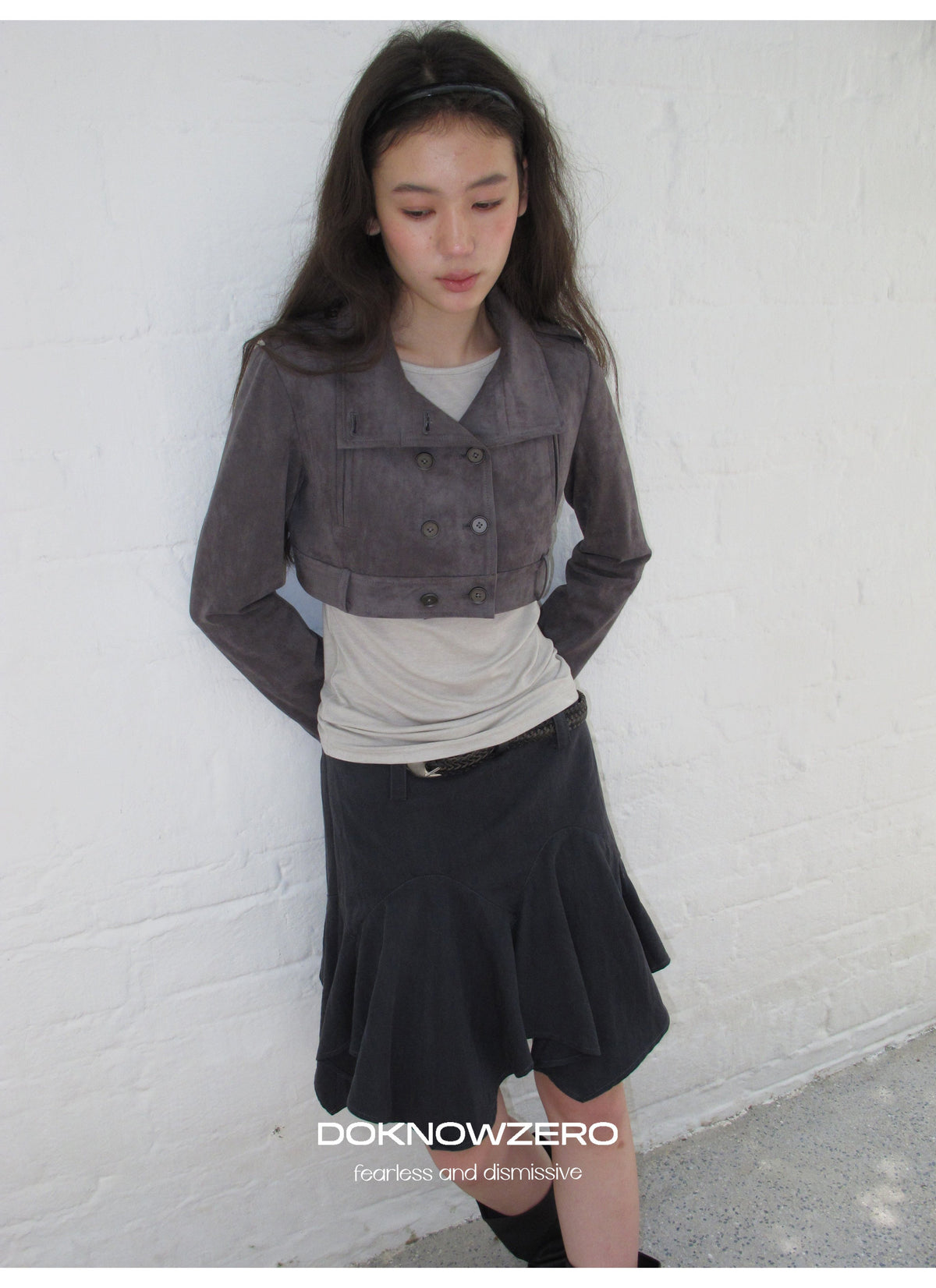 Asymmetry Flare Skirt