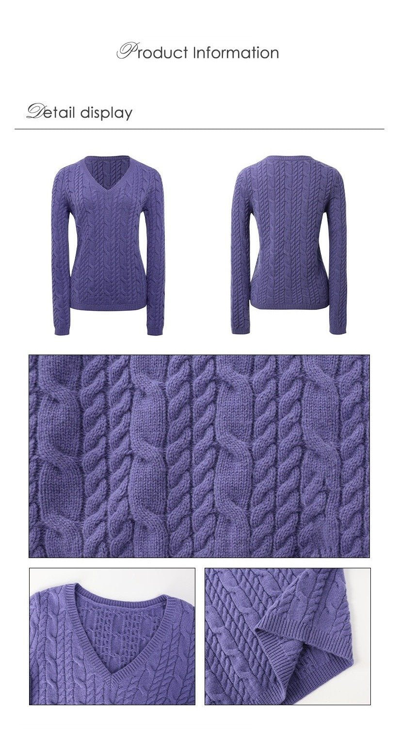 Merino Twist Knit Top