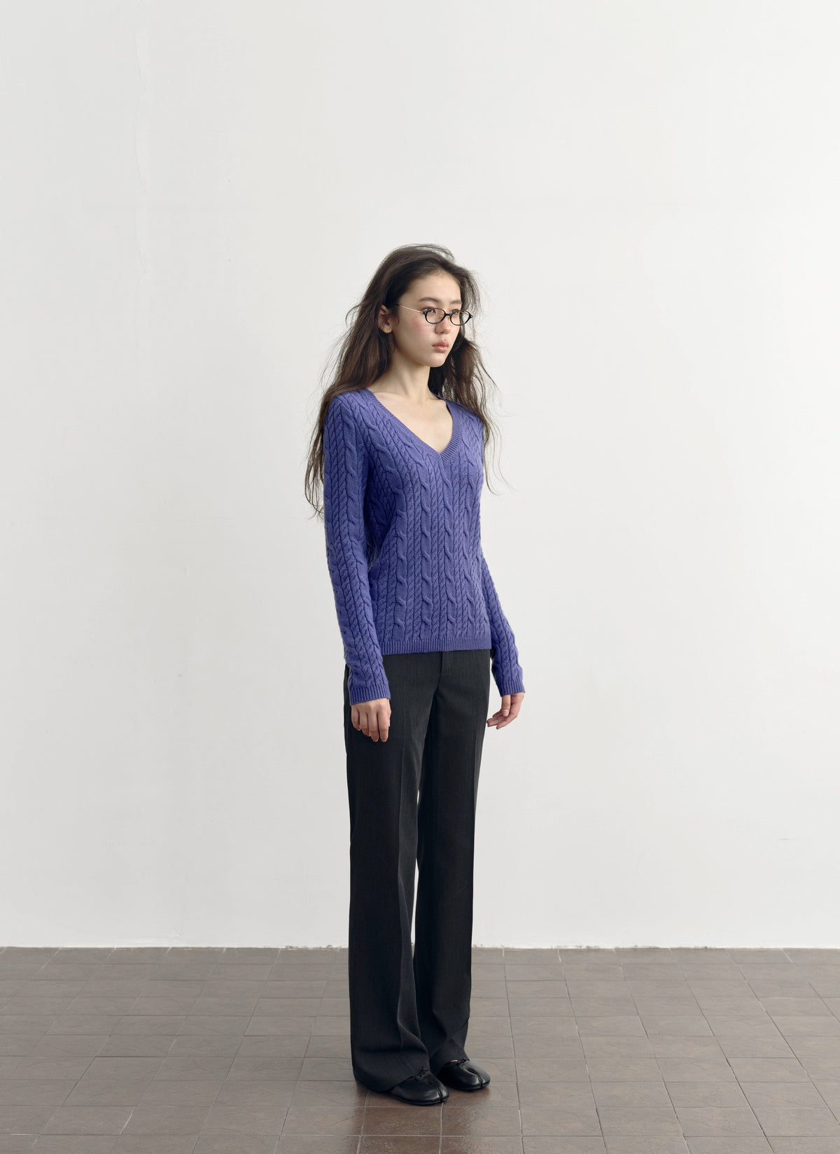 Merino Twist Knit Top