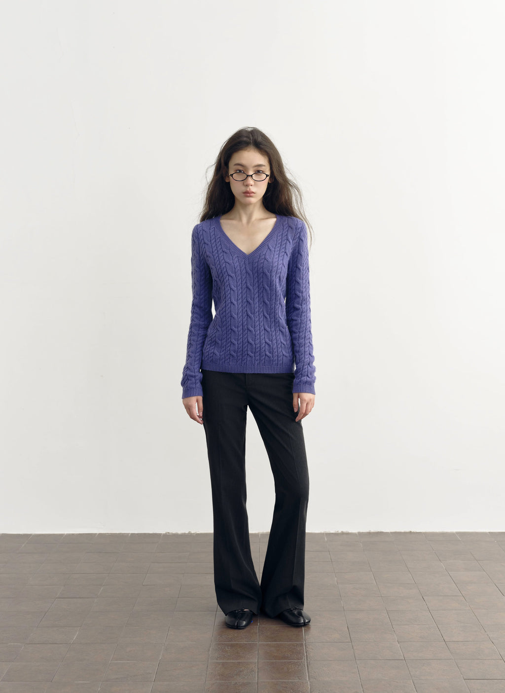 Merino Twist Knit Top