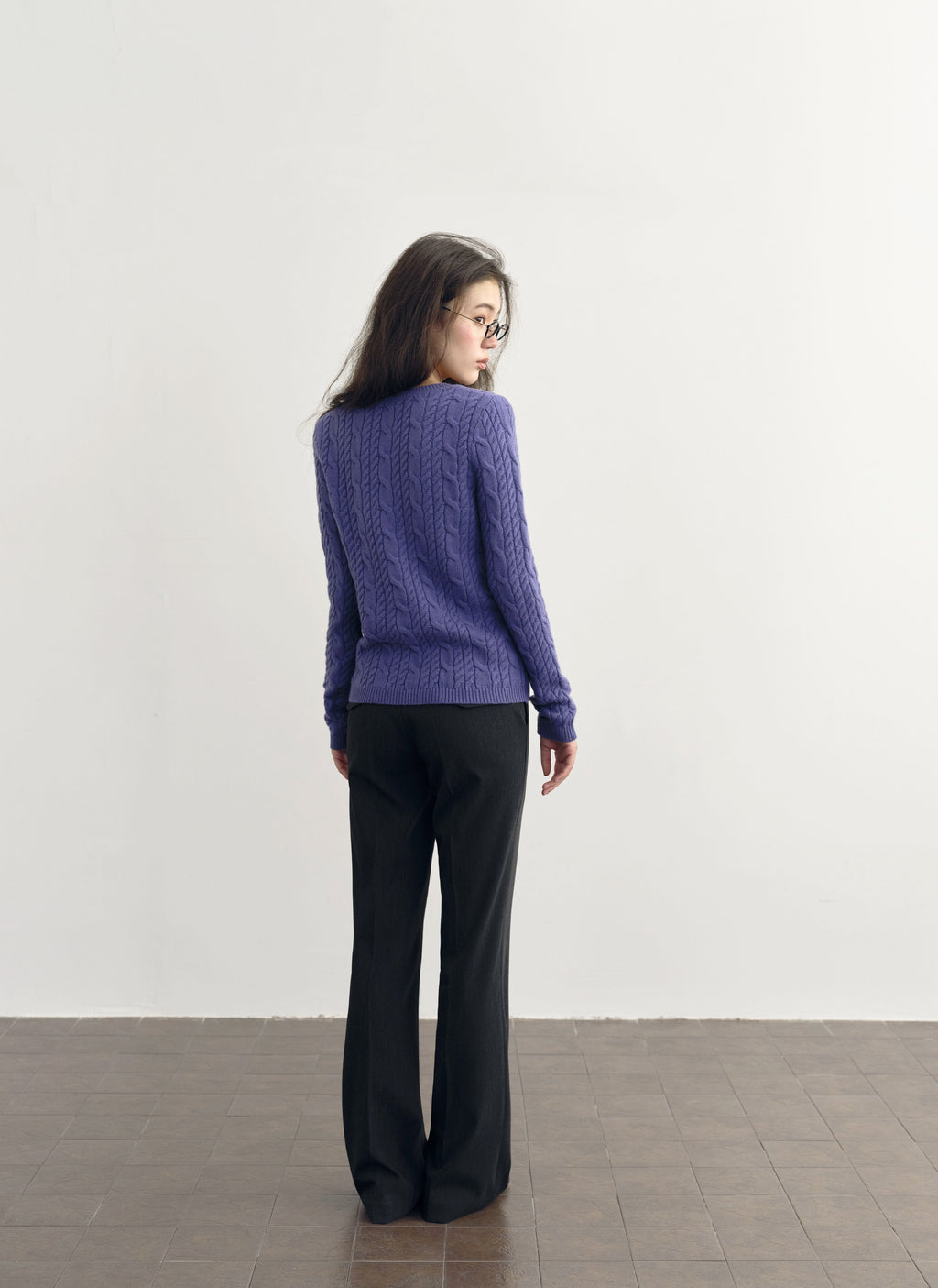 Merino Twist Knit Top