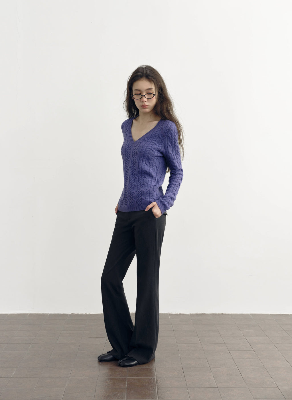 Merino Twist Knit Top