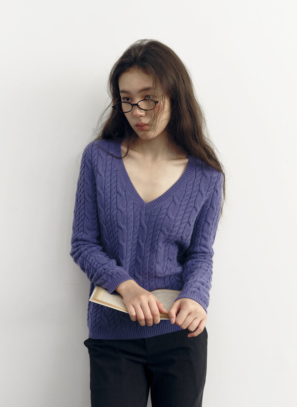 Merino Twist Knit Top