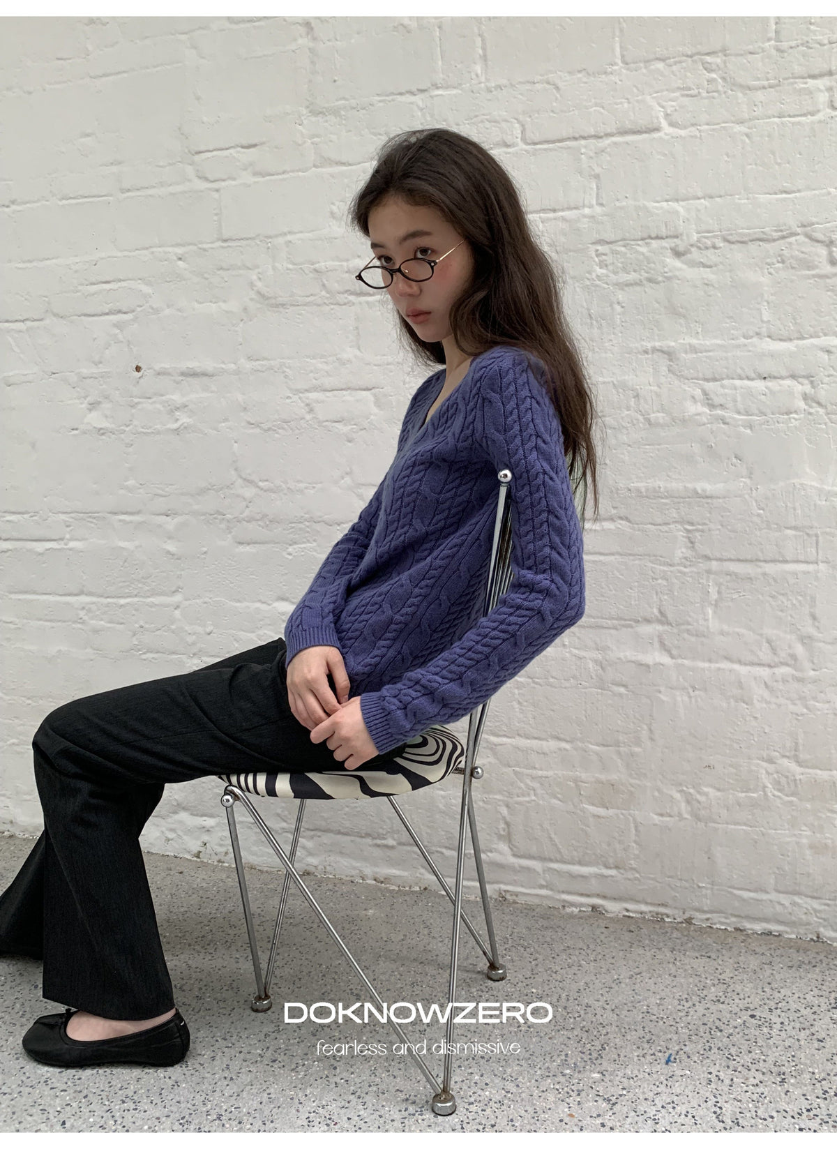 Merino Twist Knit Top
