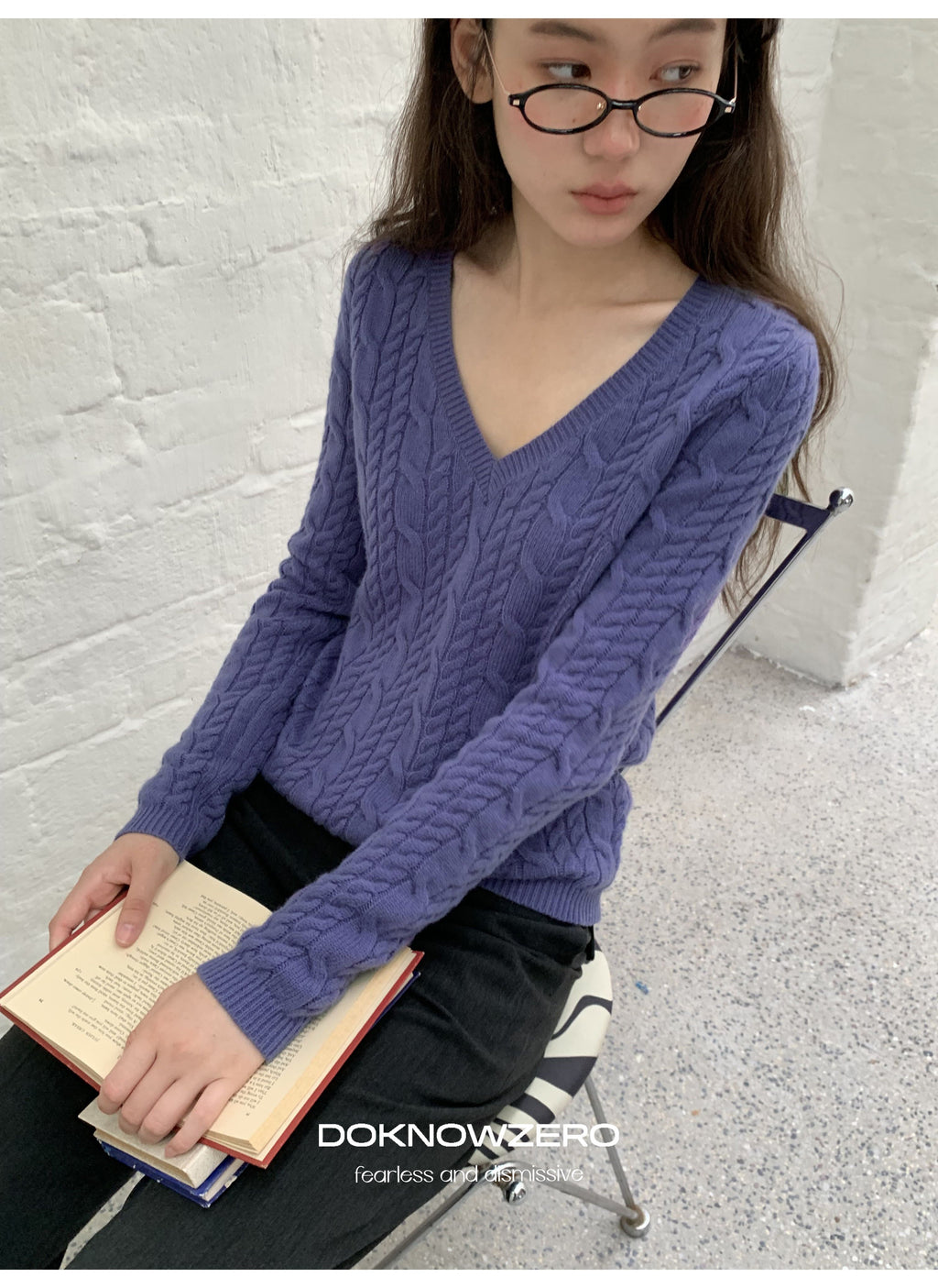 Merino Twist Knit Top