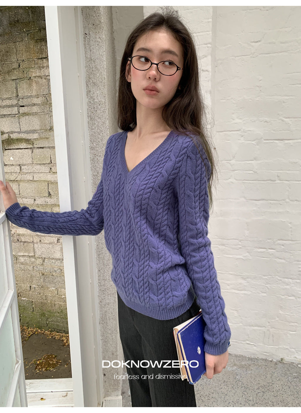 Merino Twist Knit Top