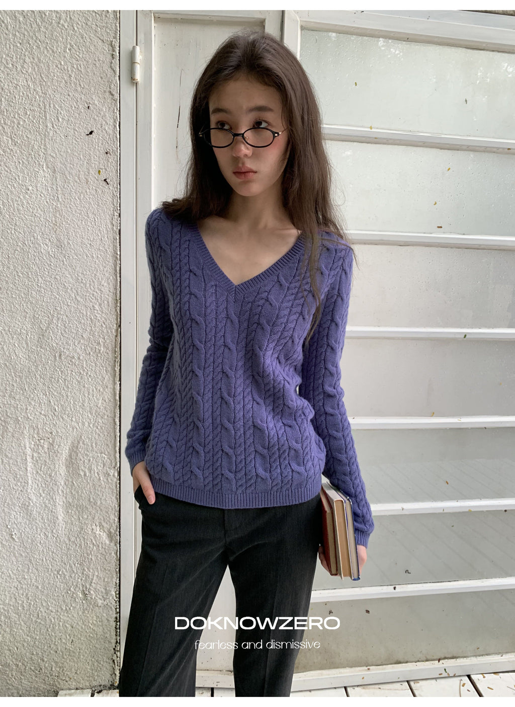 Merino Twist Knit Top