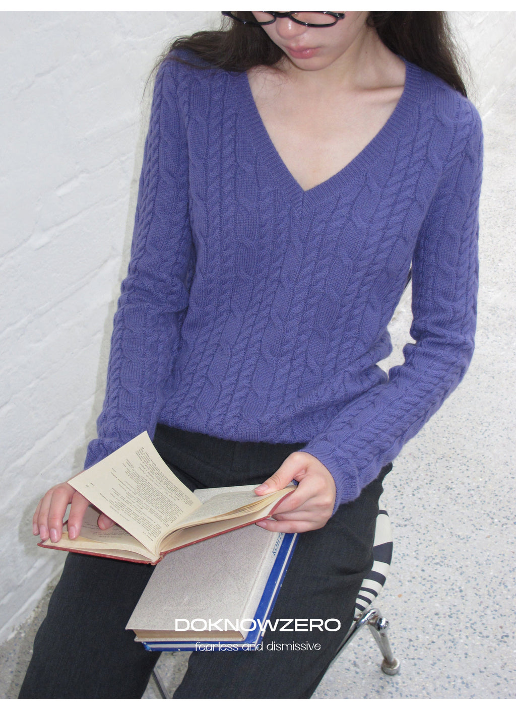 Merino Twist Knit Top