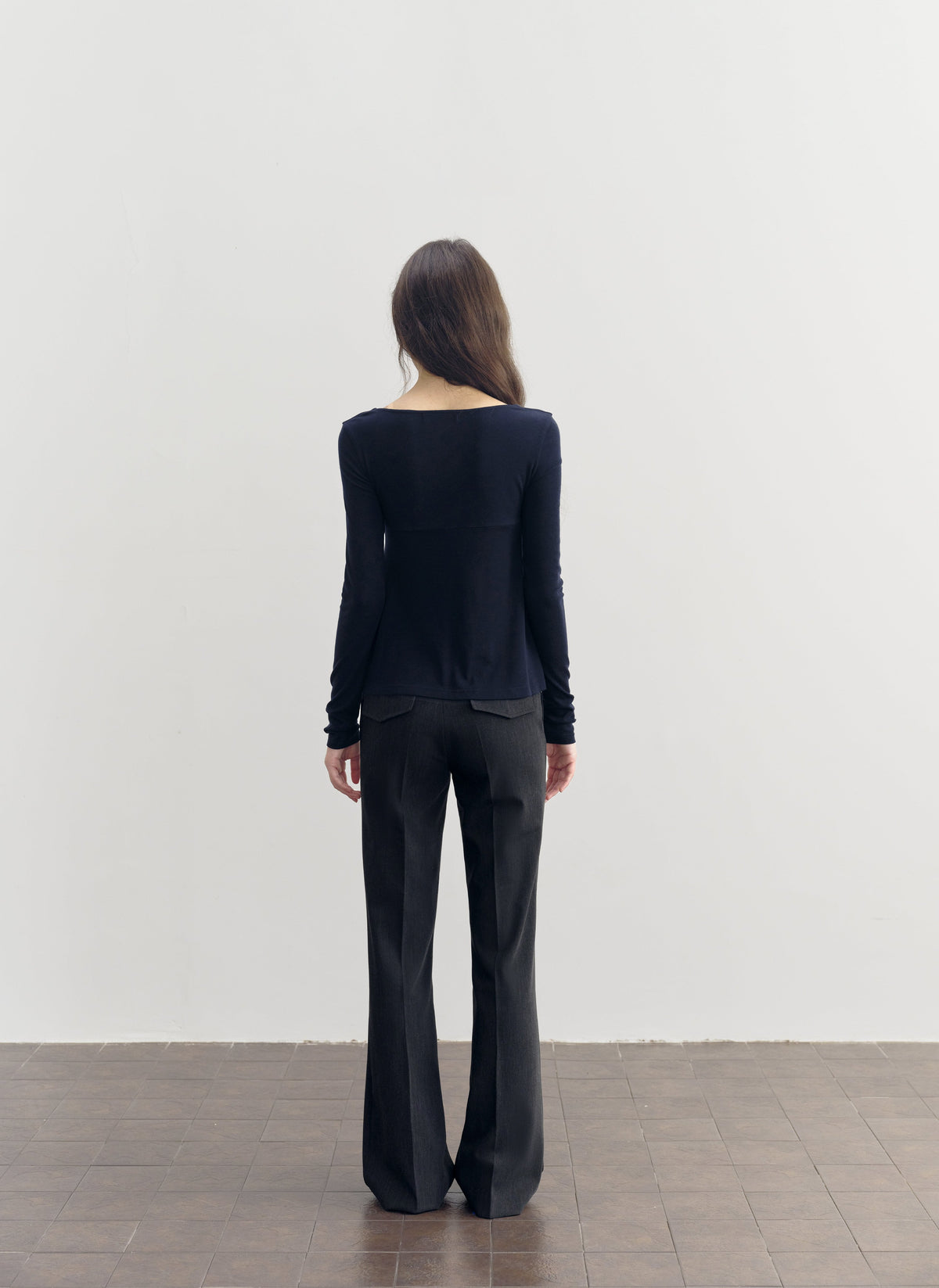Knot Front Sculpted Top