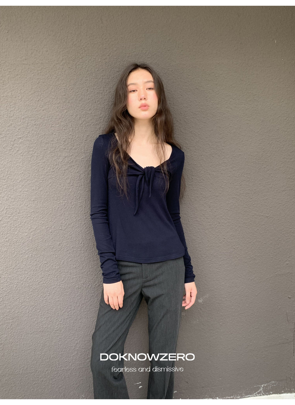 Knot Front Sculpted Top