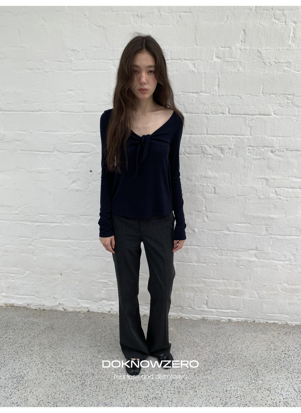 Knot Front Sculpted Top