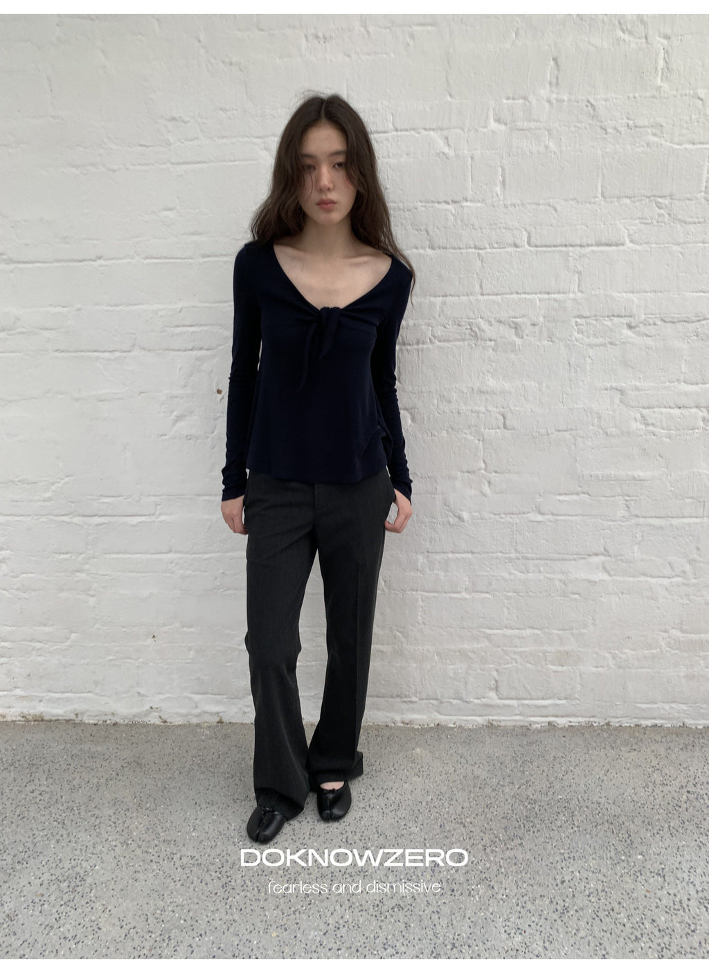 Knot Front Sculpted Top