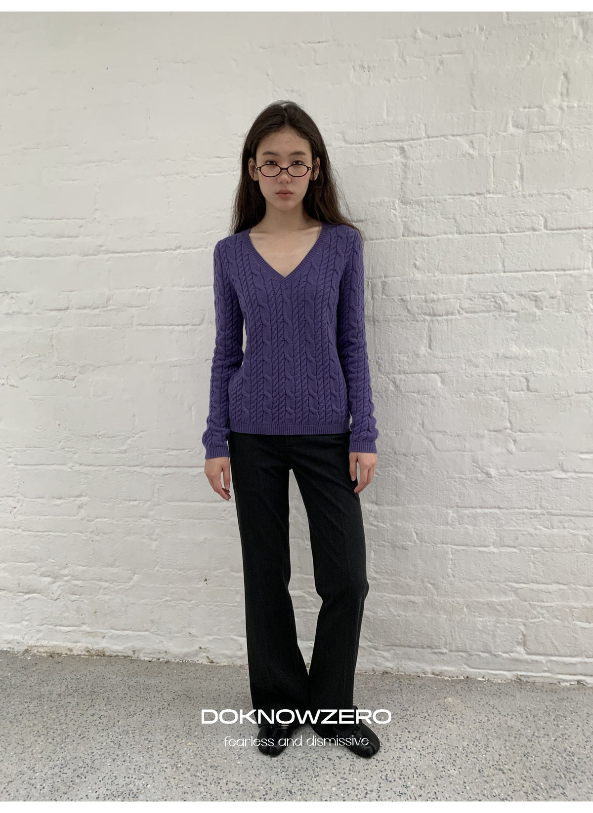 Low Waist Button Flare Pants