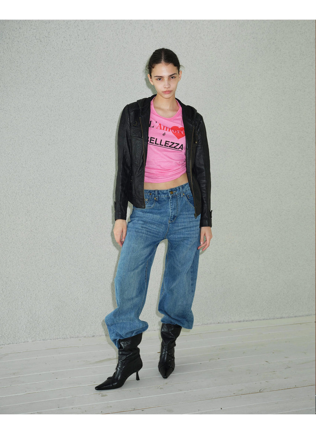 Rebel Crisscross Strap Boots