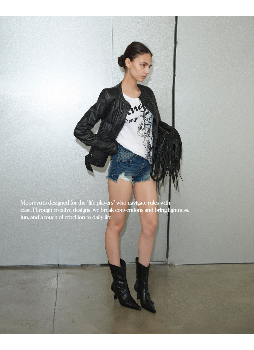 Rebel Crisscross Strap Boots