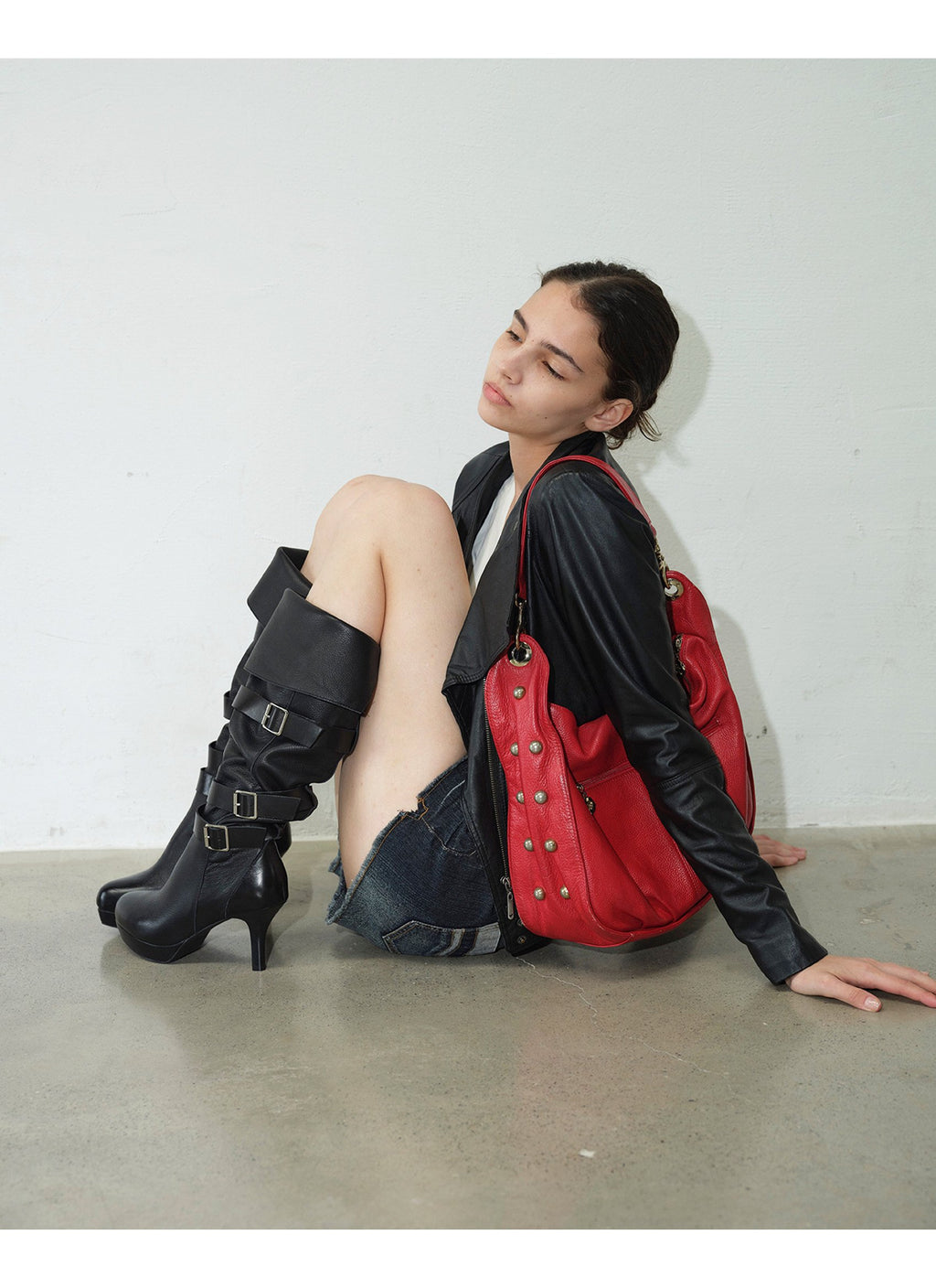 Rogue Buckle High Boots